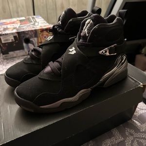 Jordan 8 Retro Chrome. Size 6.5Y